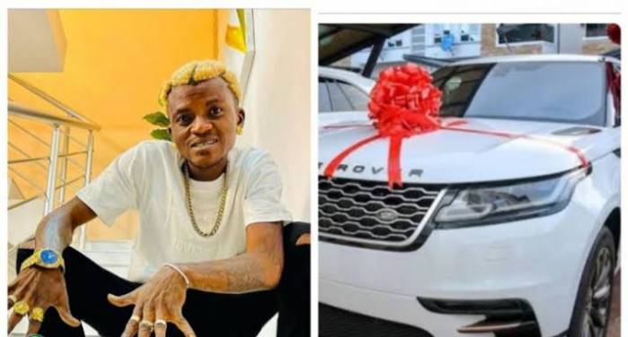 Singer Portable Gets Range Rover As Gift