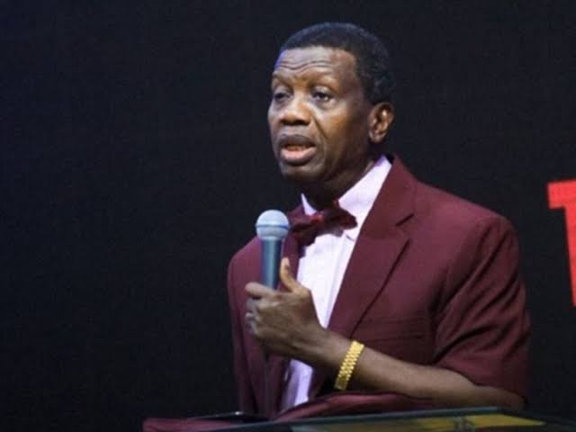 Pastor Enoch Adeboye, the General Overseer of the Redeemed Christian Church of God(RCCG)