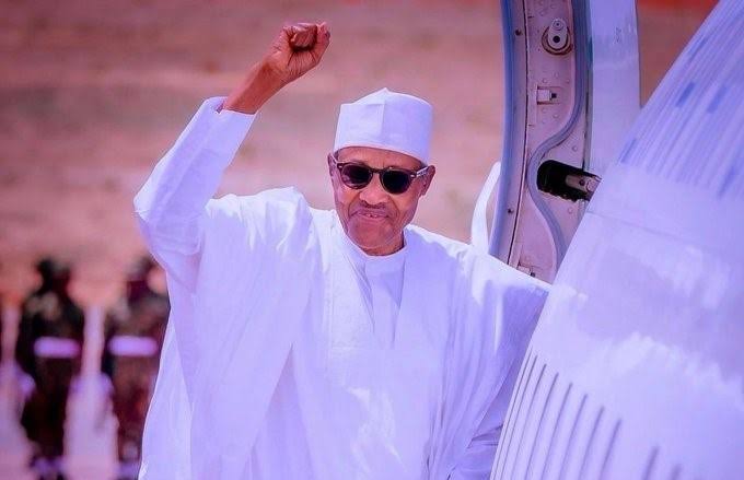 Buhari Departs Eagle Square For Abuja  Airport En route Daura