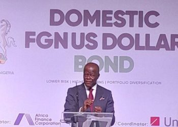 Alt="Minister of Finance and Coordinating Minister of the Economy, Wale Edun'