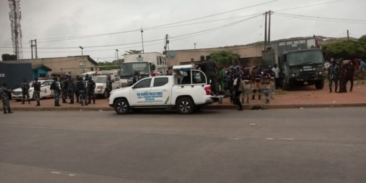 Protesters Leave Gani Fawehinmi Park In Lagos