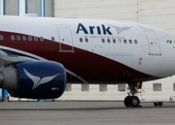 Alt="Arik Air Aeroplane"