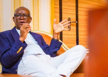 Alt="Sen. John Owan Enoh, Minster of Sports Development"