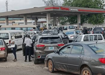 Alt="Fuel Queues Resurface In Lagos Amid Stock Shortage"