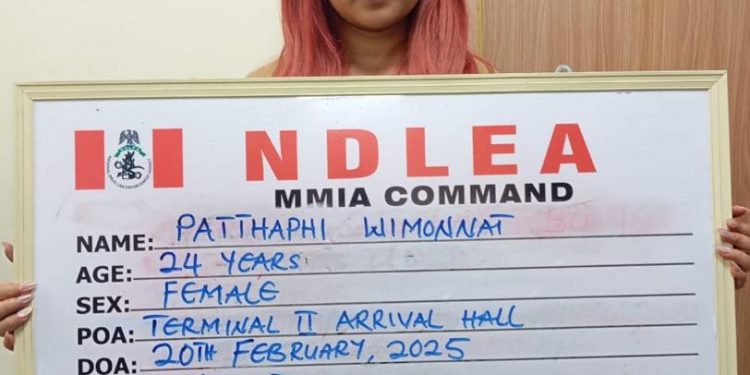 NDLEA Arrests Thai Lady At Lagos Airport With Boxes Of Illicit Drug Consignments