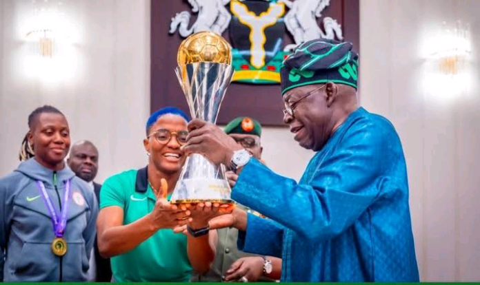 Super Falcons Reject Naira Payment of Tinubu’s $100k Gift